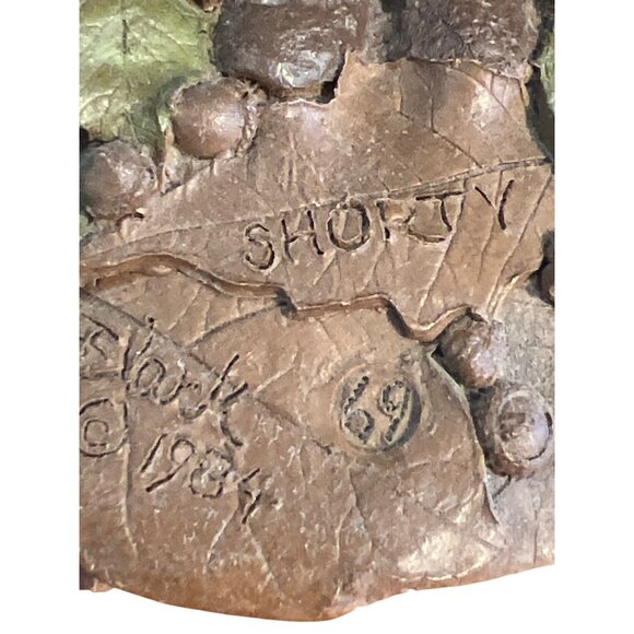 Vintage Tom Clark Shorty Gnome Sculptural Figurine Strawberries 1984 Number 69 - Picture 4 of 6